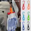 2pcs Safety Outdoor Gloves Clip Plastic Protective Gloves Clip Mountaineering Buckle Hat Clip
