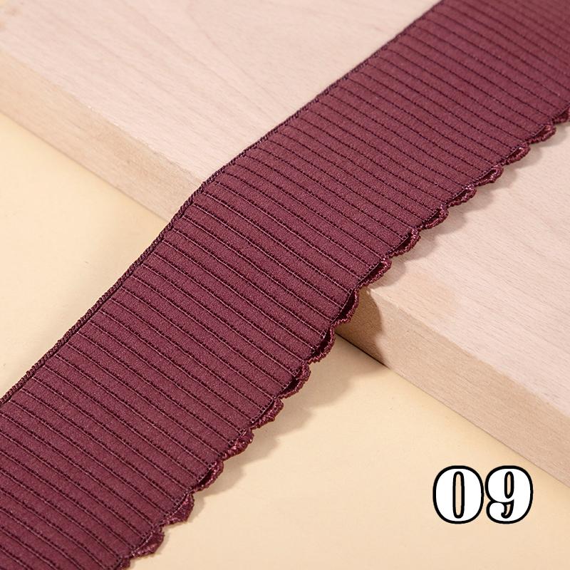 3M Spitzenbesatzstoff 5cm Stretchband Hochelastische Bänder Bund Für DIY Nähen Rock Kleidungsstück Hose Patchwork Zubehör