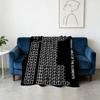 Periodic Table of Elements Blanket Super Warm Comfortable Plush Throw Blanket Child Home Sofa Bedroom Gift
