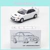 Alloy Car Model 1:64 Scale Mitsubishi Lancer Evo Iv Static Collectible For Kids And Adults