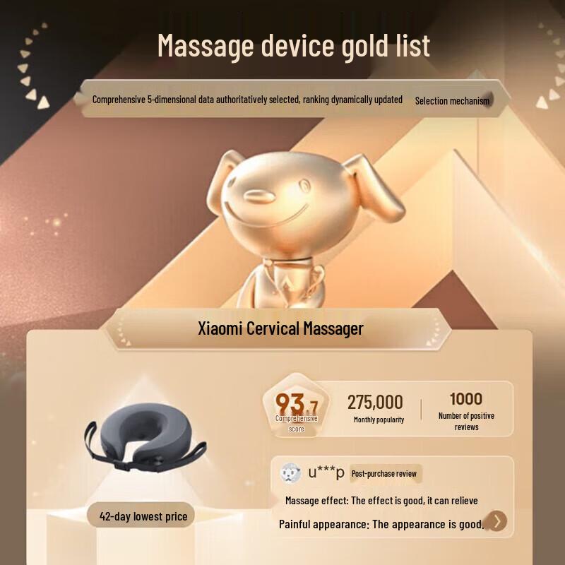 Xiaomi Smart Neck Massager with Heat and App Control