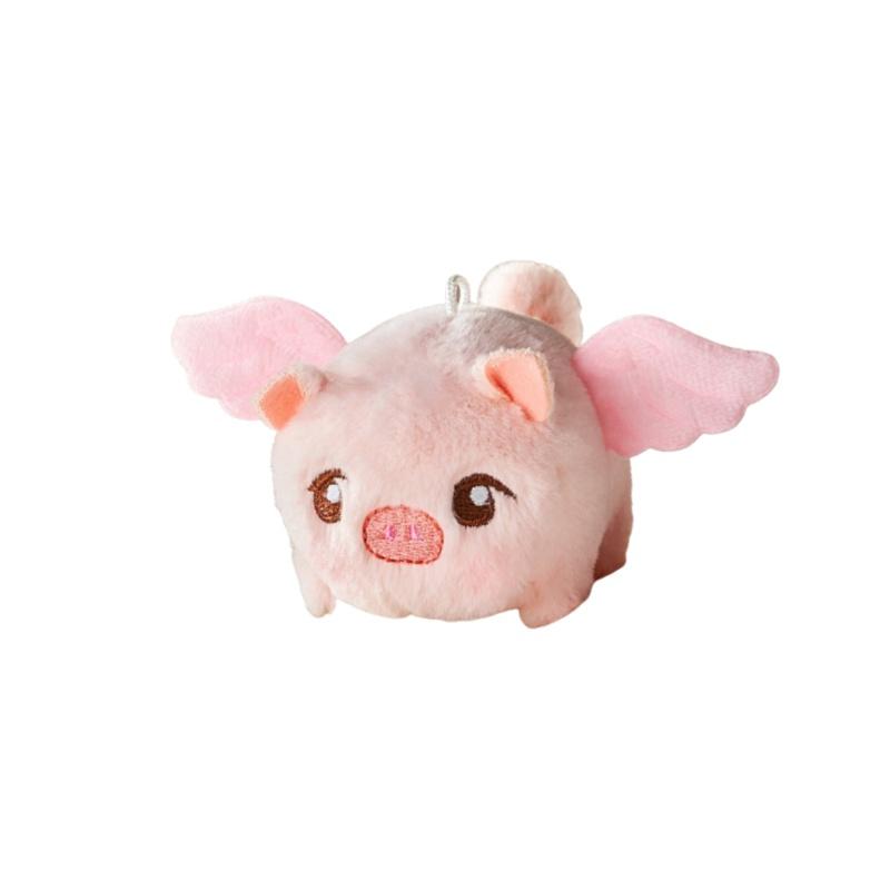 Entzückendes Lejier Weißes Katze Plüschtier mit wedelndem Schwanz für Kinder