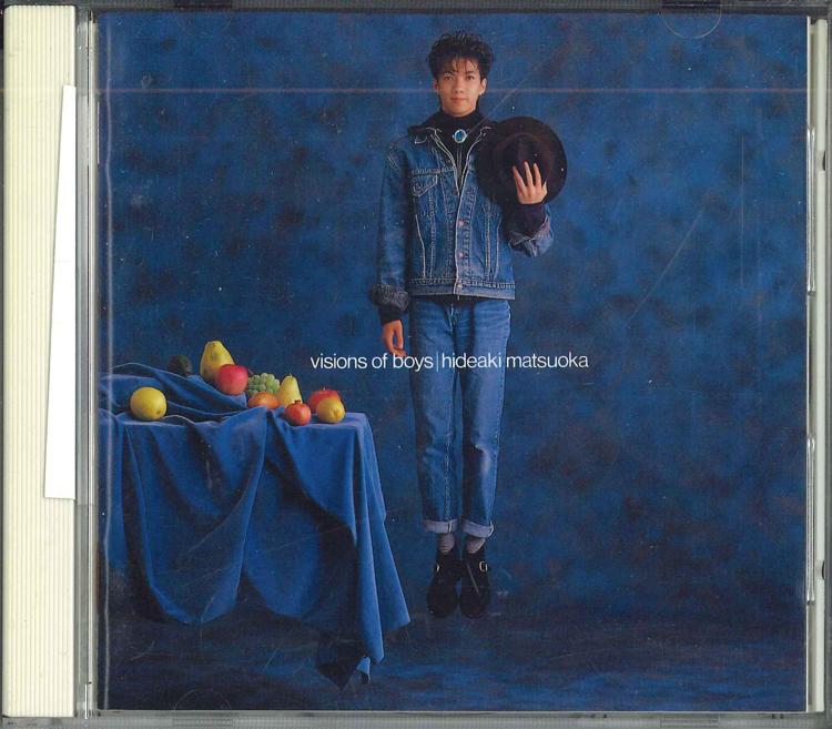 

CD HIDEAKI MATSUOKA - Visions Of Boys 328H88 DONY Japan Obi Japanese Pop/Rock Used