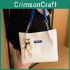 Large Capacity Stylish Street Fashion Shoulder Bag For Women 2023 Summer New Simple Tote Bag