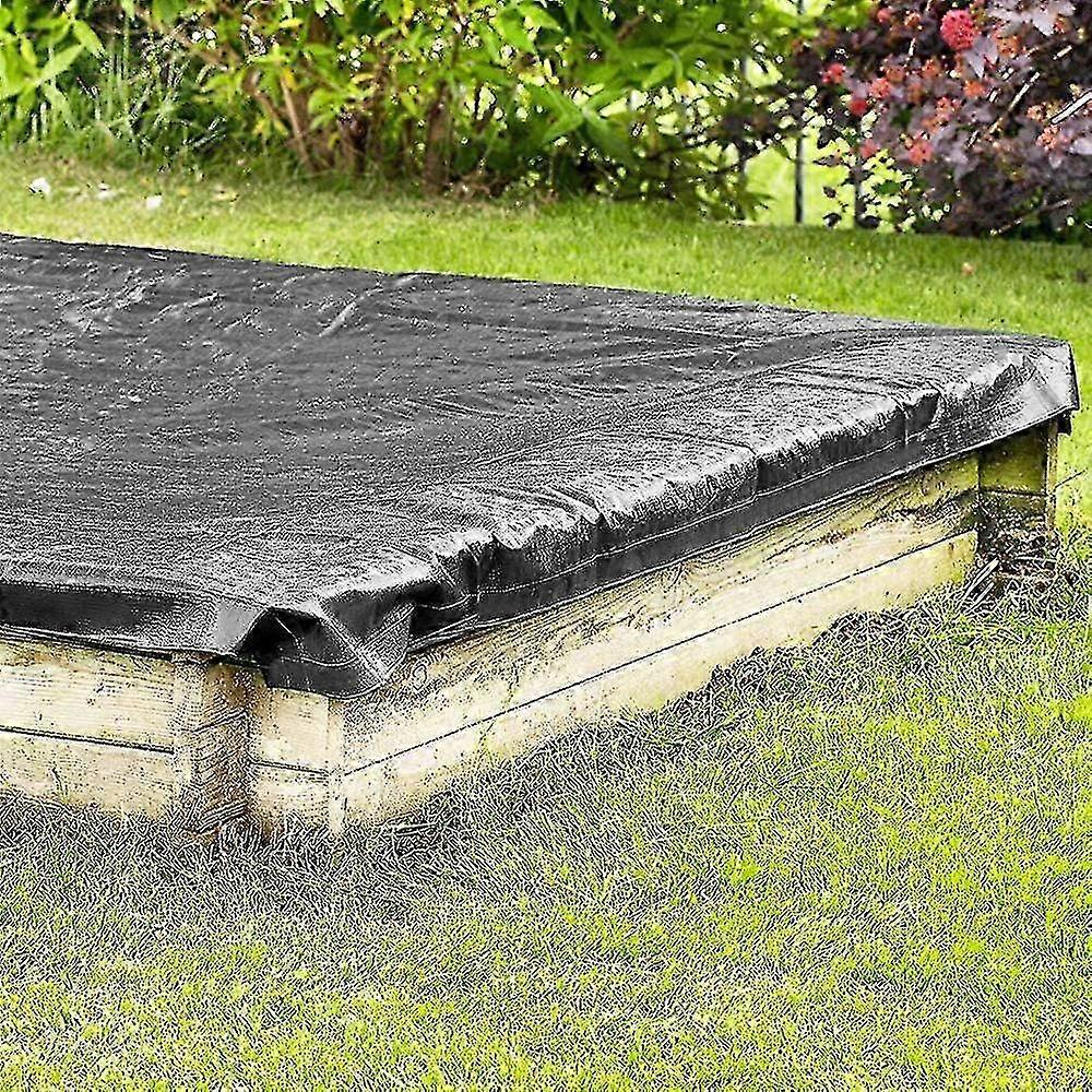 1 Pcs Sandpit Covers 190d Oxford Cloth Pool Cover Dustproof Sandbox Cover Waterproof (120cm) (d-4)