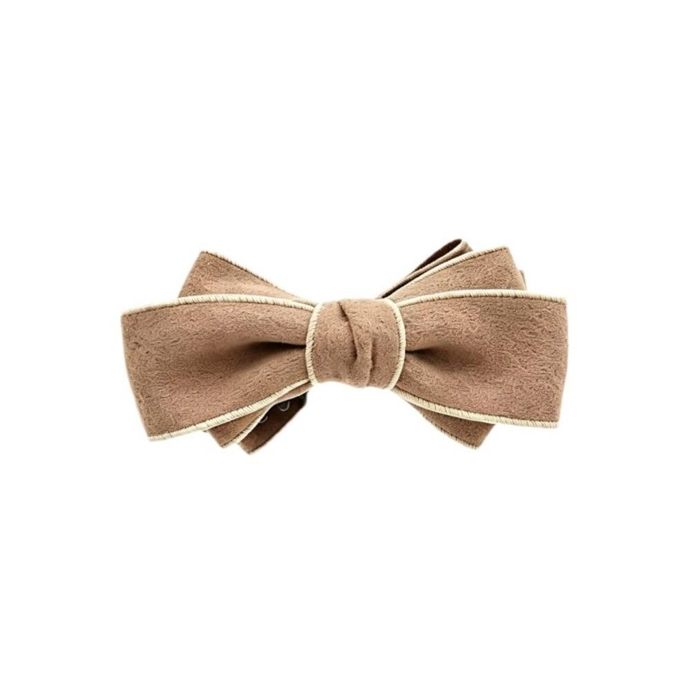 Soft Woolen Banana Hair Clip Lightweight Hair Barrette Durable Bow Hair Clip Hairstyle