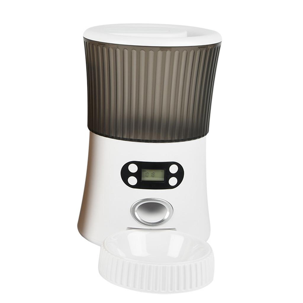 Hrănitor automat pentru animale de companie Dispozitiv de hrănire programabil cu temporizare Hrănitor inteligent pentru animale de companie Video/Activat WiFi