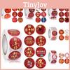 Decorative 500pcs Cny Happy New Year Stickers Tape With Stunning Visuals For Brightening Your Celebrations
