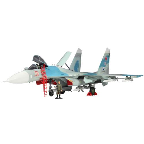 

PLATZ 1/72 scale Russian Air Force Su-27SM Flanker B camouflage pattern sheet included, plastic model kit, AE-2SP, molded color