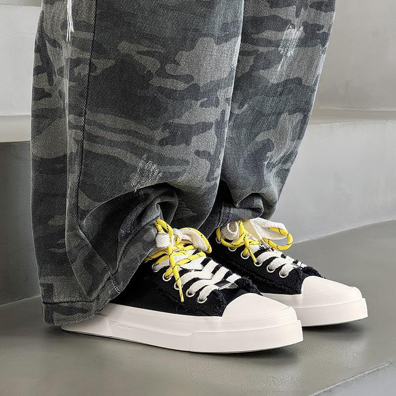 C canvas shoes high-end thin pull casual shoes new low-top niche trendy shoes