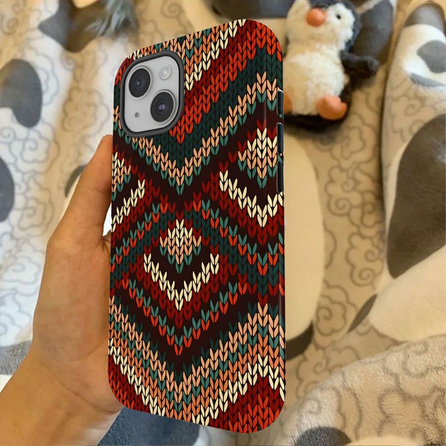 Striped Fabric Art Soft Cover Capa Phone Case for Xiaomi Redmi Note 14 4G 14 Pro Plus 5G