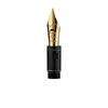 Blue Plated Calligraphy Pen Nib Black Plated Fine Metal Cutting Soft Elastic Nib Soft Elastic Smooth Edge Pointed Nib