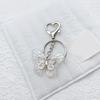 Butterfly Charm Keychain for Women and Girls Transparent Keyring Colorful Key Pendant Acrylic Clear Key Chain Ornament