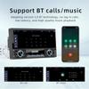 Radio samochodowe 1DIN Uniwersalny Odtwarzacz Multimedialny MP5 6,9 calowy Ekran Dotykowy HD Obsługa Carplay Mirror Link BT SWC Stereo