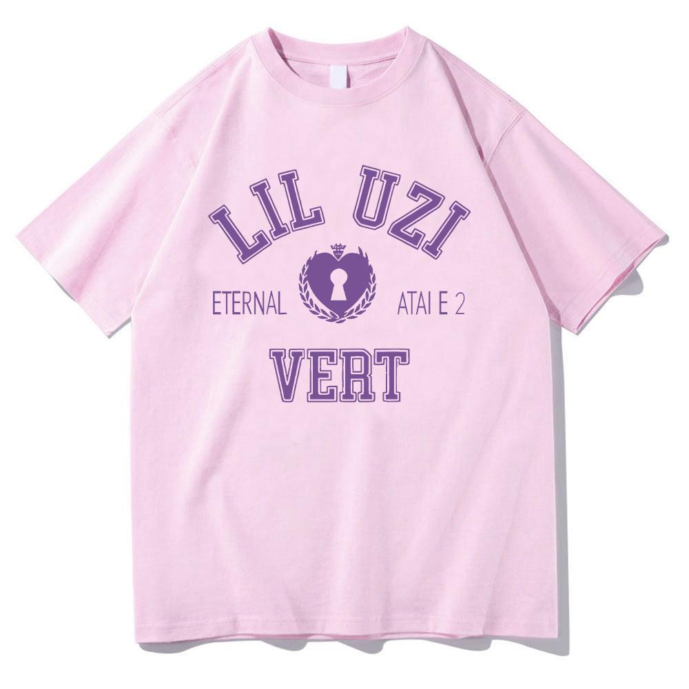 Lil Uzi Vert Eternal Atake 2 Tričko Muži Ženy Čistá Bavlna Módní Tričko Rapper Hip Hop Zpěvák Tričko Krátký Rukáv Oblečení