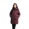 YAYA Women's 2024 Mid-length Hooded Down Jacket