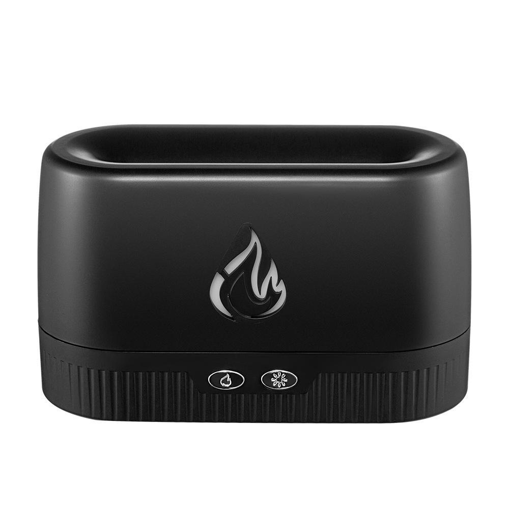 USB 3D Flame Aromatherapy Humidifier with Automatic Spray