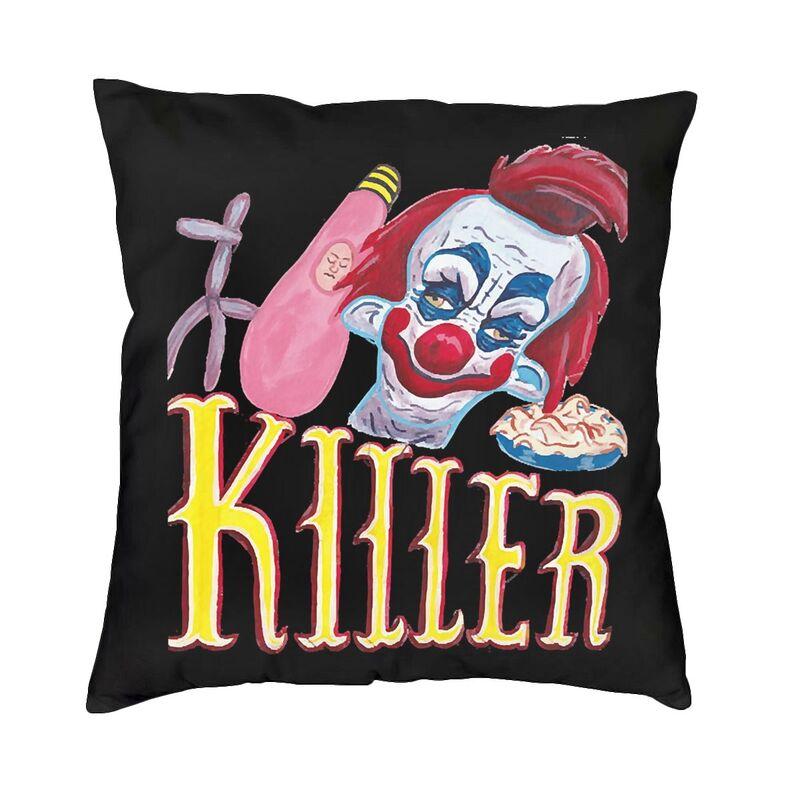 Horrorfilm Killer Clowns aus dem Weltall Kissenbezüge Heimdekoration Kawaii Outdoor Kissen Quadratischer Kissenbezug