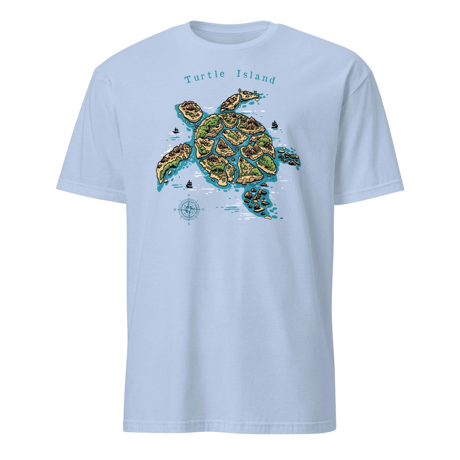 

Turtle Island Shirt North America Native Reptile Turtle T-Shirt Size S-3XL Gift S