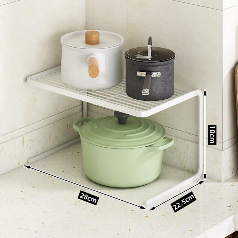 Multi-Layer Kitchen Countertop Storage Rack and Organizer