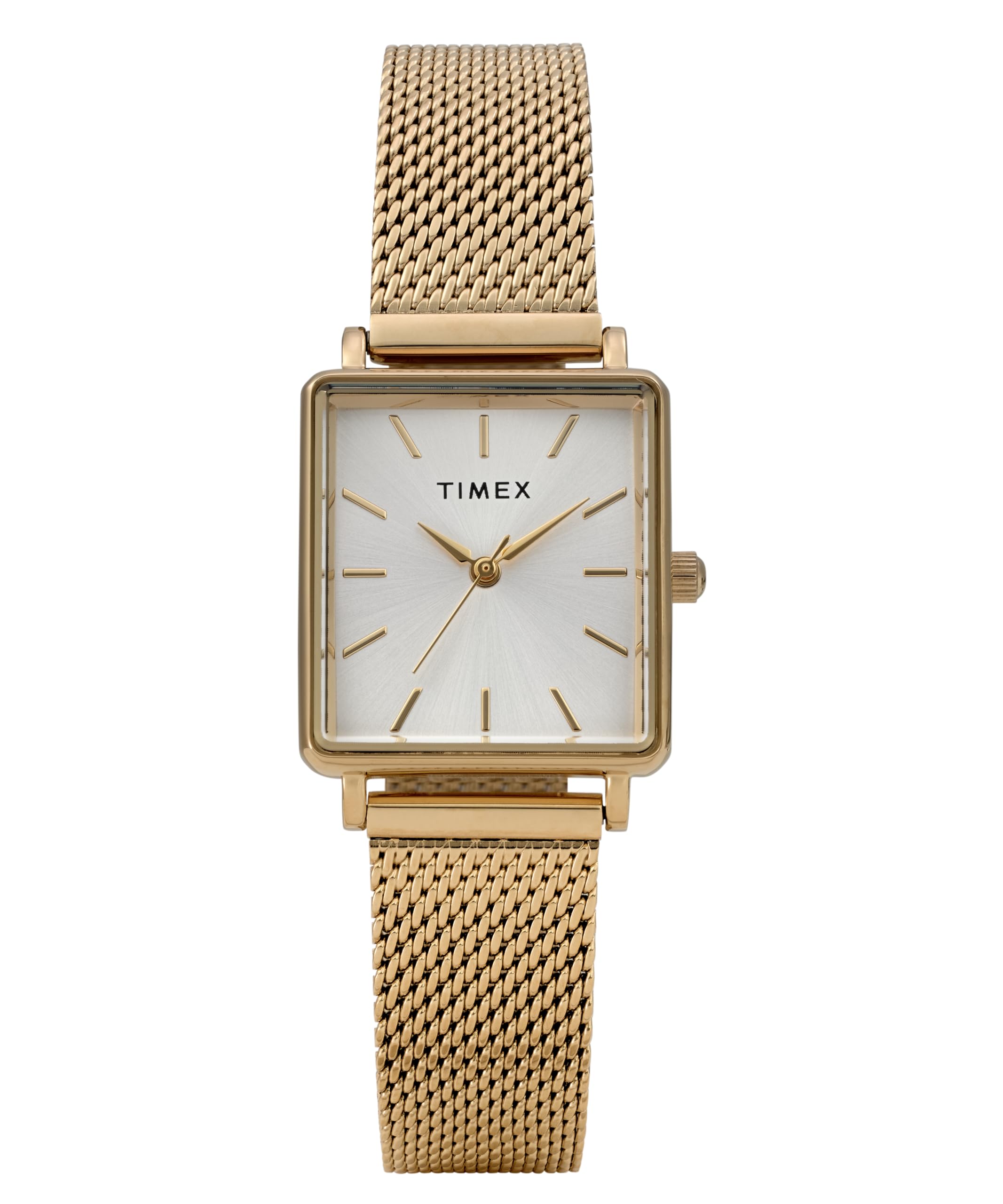 TIMEX Transcend 3 ATM Water Mineral Silver Unisex Watch, Quartz, Resistant, Glass, Dial, TW2Y26100, [Used]