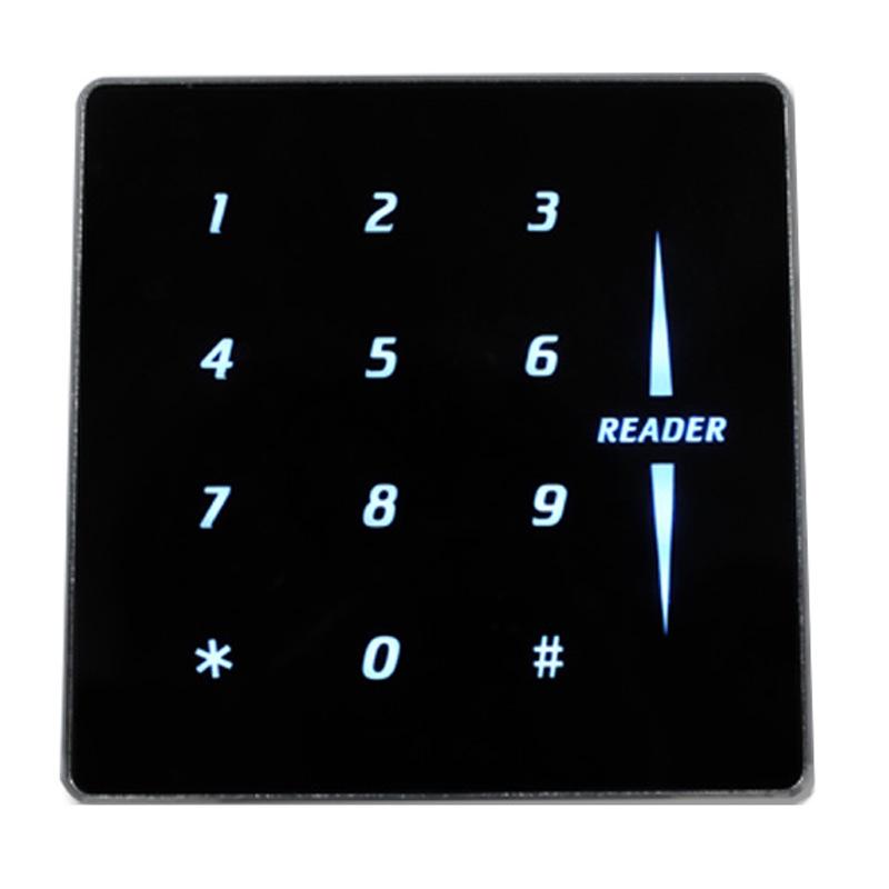 Custom Touch Keyboard RFID Reader: Wiegand 26/34 IC Card Metal Access Control ID Wiegand 26/34