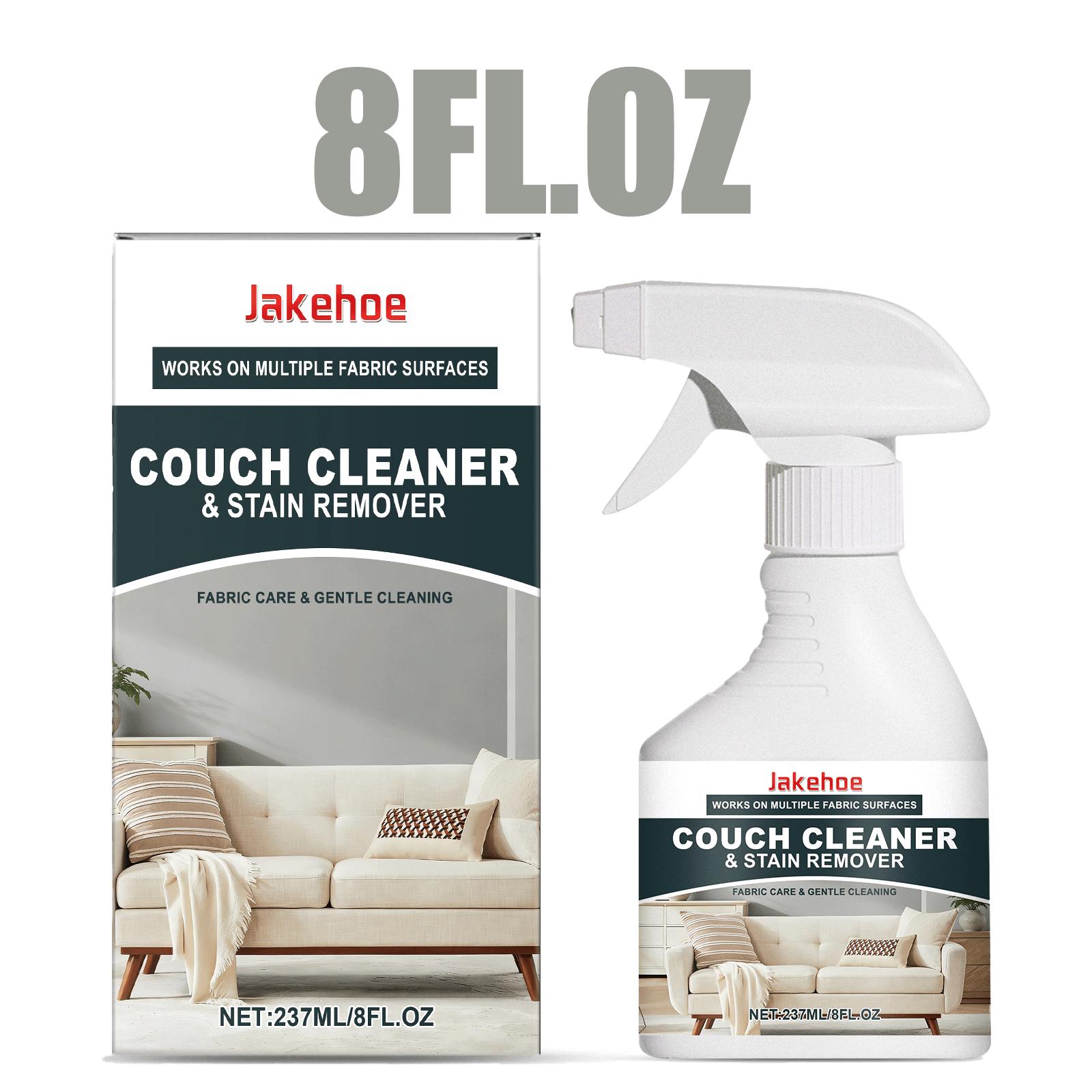 

Sofa Cleaner Spray Upholstery Stain Remover Fabric Leather Furniture Cleaning Liquid No Rinse Odor Eliminator Non Sticky 237ml 8FL.OZ