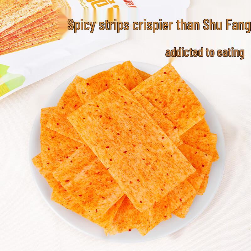 Xiange Knusprige Scharfe Streifen Latiao Snack (5x 58g)