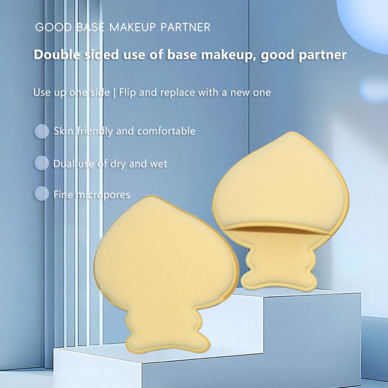 1 Pcs Mini Finger Puff Foundation Small Air Cushion Powder Sponge Face Concealer Bb Cream Cosmetic Applicator Makeup Tools