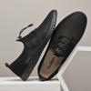 Mode Herren Casual Mesh Schuhe Bequeme Sommer Lauf-Sneakers Atmungsaktives Design Herren Slipper Robuste Sohle Outdoor Freizeitschuhe