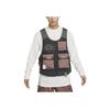 NAI-KE Series Sportswear Color Block Outdoor Casual Sports Vest With Front Pocket Men Vests Dark-Smoke-Grey HF0816-070