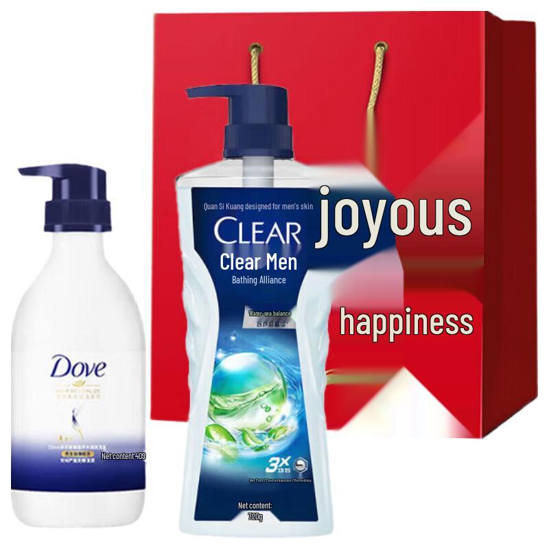 Dove Family Care Shampoo & Body Wash Gift Set