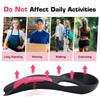Non-Slip Arch Support Insoles Flat Feet Fallen Arches -2 Pads 1.5/2cm U-Shaped Heel Lock Shock Absorption Plantar Fatigue Relief