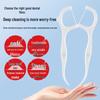 Family Pack: Ultra-Fine Disposable Floss Picks with Smooth Polymer Floss for Home Use