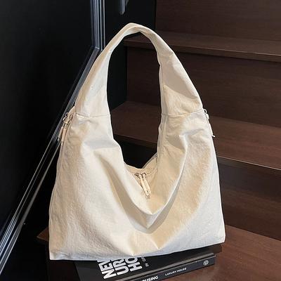 Neue lässige faule Stil große Kapazität Unterarm-Tragetasche vielseitiger minimalistischer Stil einfarbige Pendler-Umhängetasche