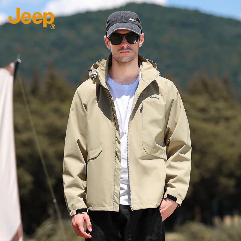 Jeep Men's Light Outdoor Casual Jacket