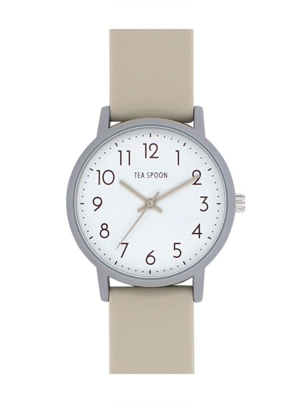 

[Подписаться] Часы TEA SPOON Basic Color Rubber Watch N03722A-1 GY женские серые