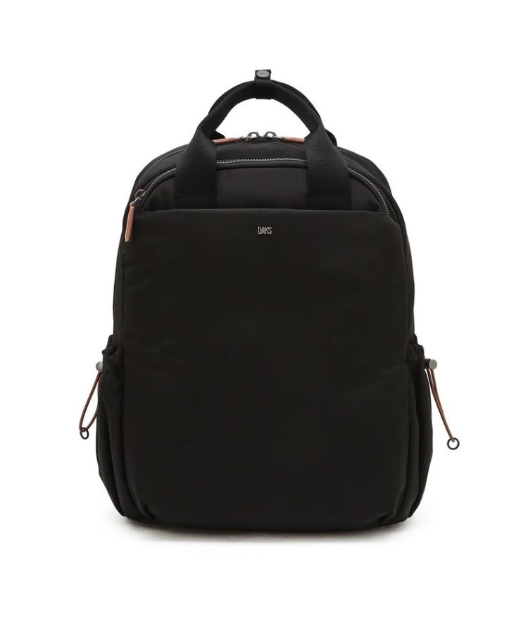 Daks Men'S Accessories Black Two-Way Backpack_Dbba6Eg42Bk