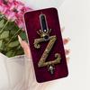 For Nokia 6 2018 Case Cover Transparent Luxury Crown A-Z Letters 2D Flat Pattern Soft Casing For Nokia 6