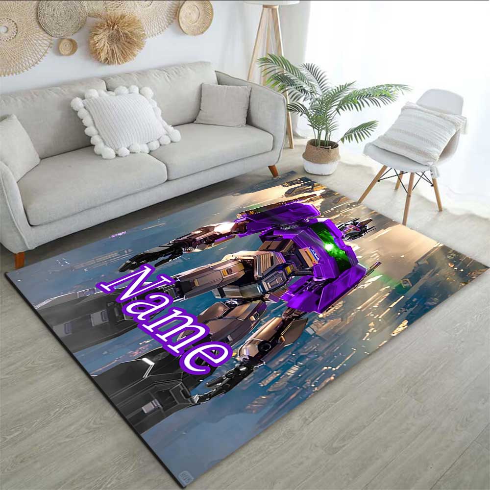 Love Transformers (17) Customize your name rug, office chair cushion, home bedroom living room gift.