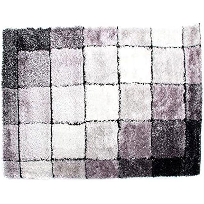 Koberec - DKD Home Decor - Standardní - Černobílý - 120 x 180 cm - Moderní