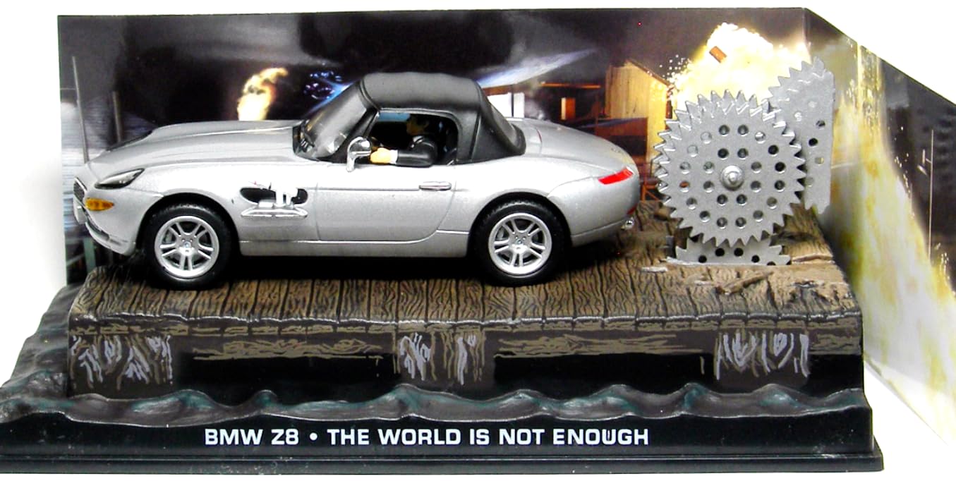 

Bond Car BM Z8 Silver World Is Not Mini Car 1/43 007 Enough
