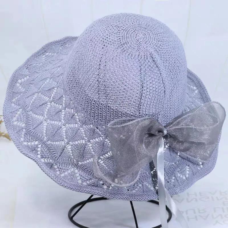 

WTEMPO Однотонные складные солнцезащитные шляпы из хлопка и льна, пригодные для стирки, женские летние универсальные повседневные солнцезащитные шляпы для пляжа и улицы 1pc серый