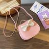 Candy Color Mini Girl Shoulder Bag With Butterfly Bow For Daily Use