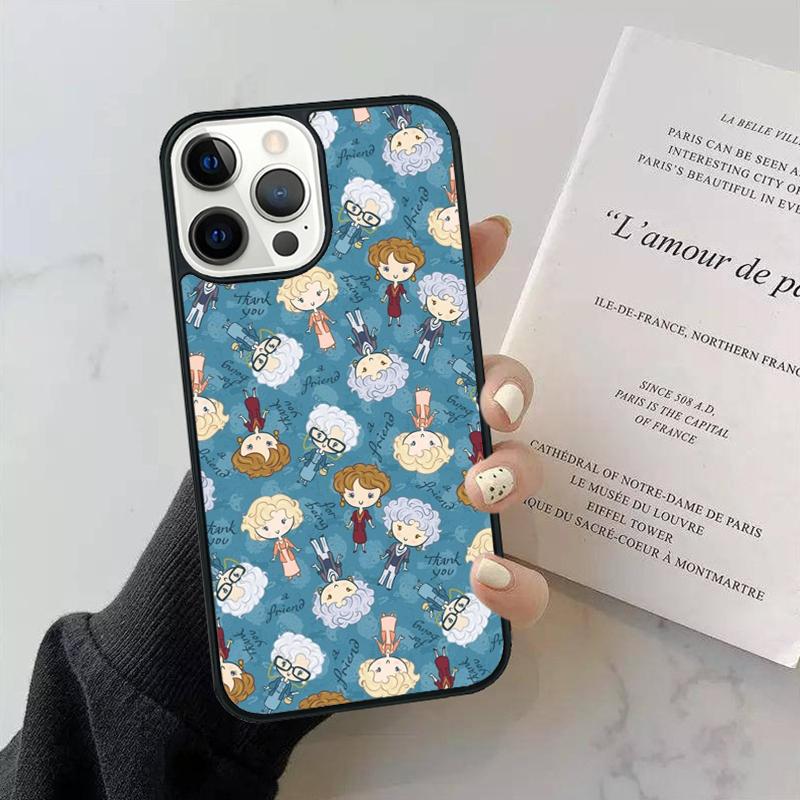 

Golden Girls Phone Case Cover For iPhone 17 Air 15 13 Pro Max 16 14 Plus 11 12 Apple max iPhone 13
