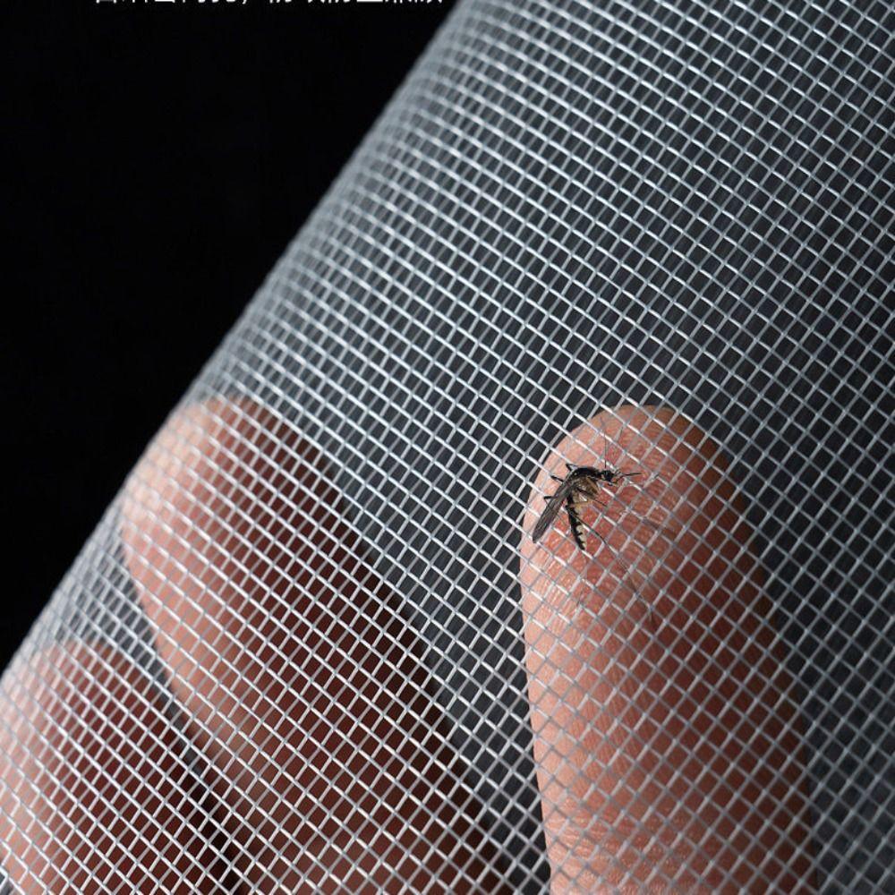 Self-Adhesive Design Self-Adhesive Window Screen Retractable Mesh Flexible Mesh Drill-Free Stick-On Door Curtain