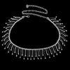 Lightweight Metal Waist Chain for Women Lady Dress Belt with Rhinestone Fringe Female Disco Party Dress Waist Rope