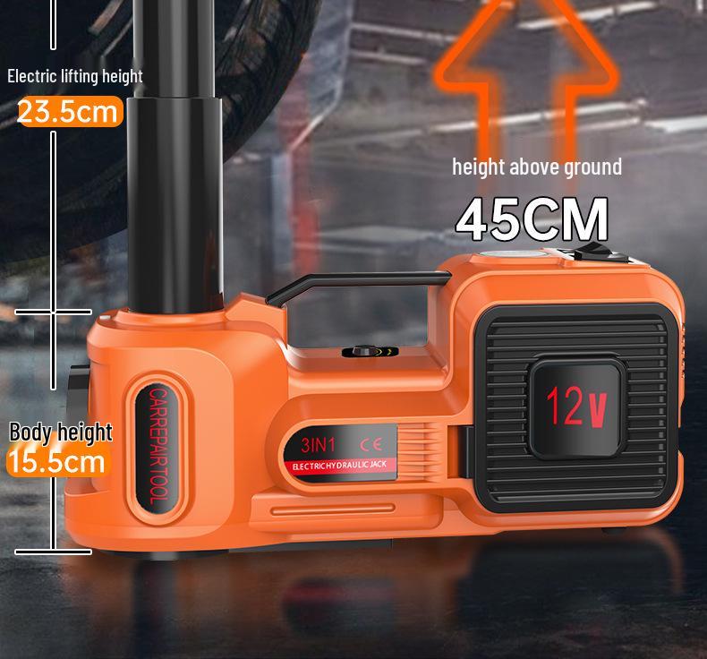 12V Multi-Functional Electric Car Jack and Wrench Set