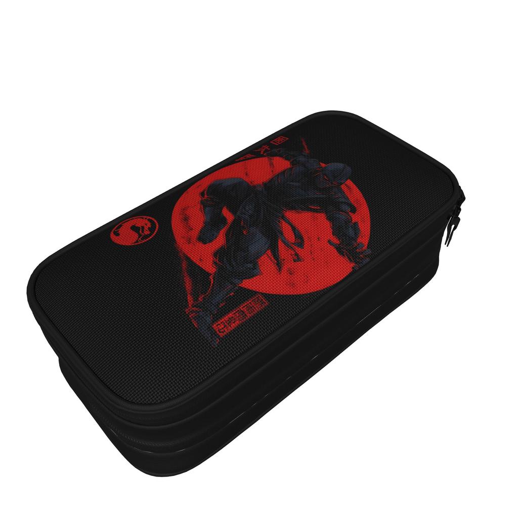 Cute Sub-Zero Mortal Kombat Pencil Case Pencilcases Kids Large Storage Bags School Supplies Zipper Stationery
