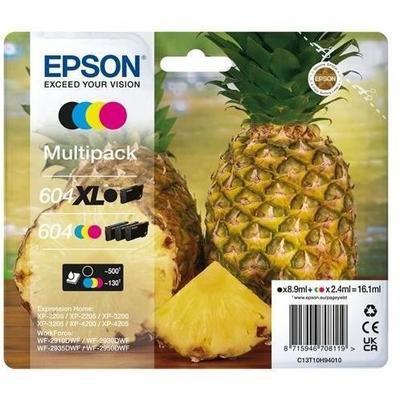 Druckertinte - EPSON - 604XL 603XL Starfish C13T10H94010 - Cyan, Magenta, Gelb, Schwarz - 4er-Pack - XL 16,1ml